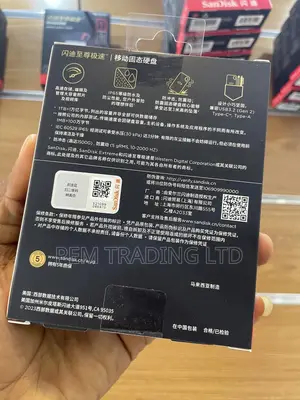1tb Sandisk External SSD 1050mb/S