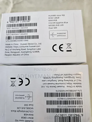 New Huawei nova Y61 64 GB Blue