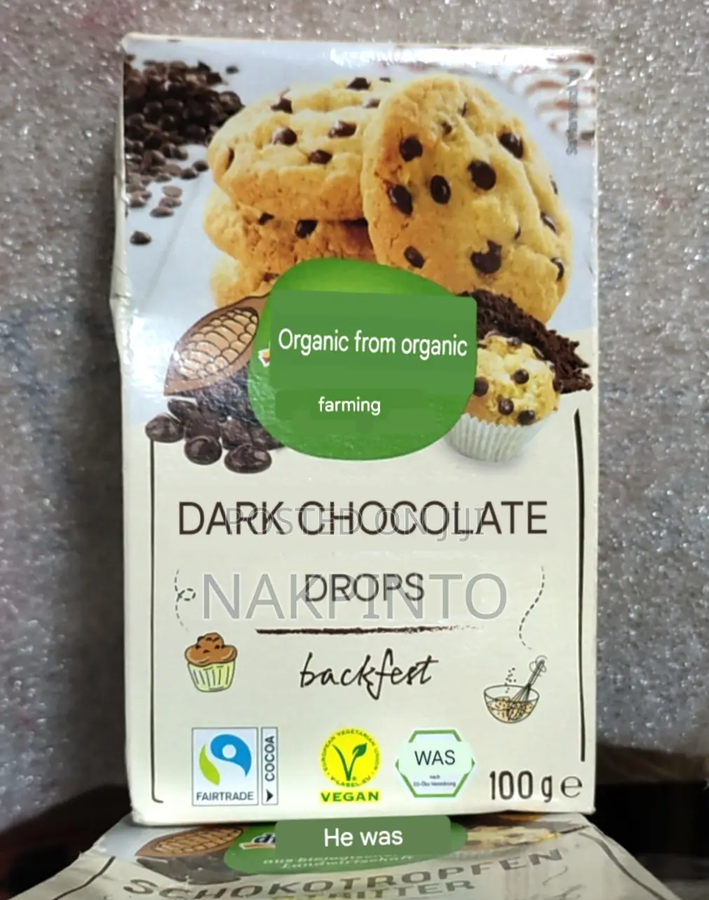 Organic Dark Chocolate Chips