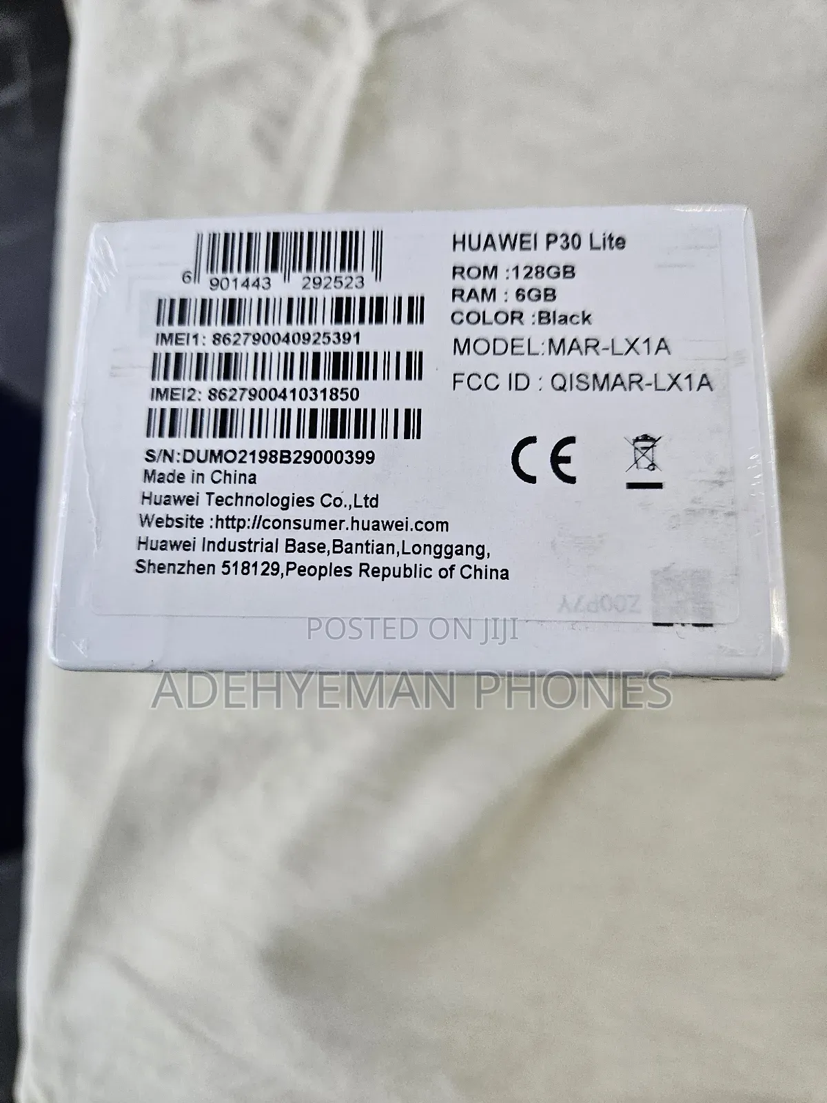 New Huawei P30 Lite 128 GB