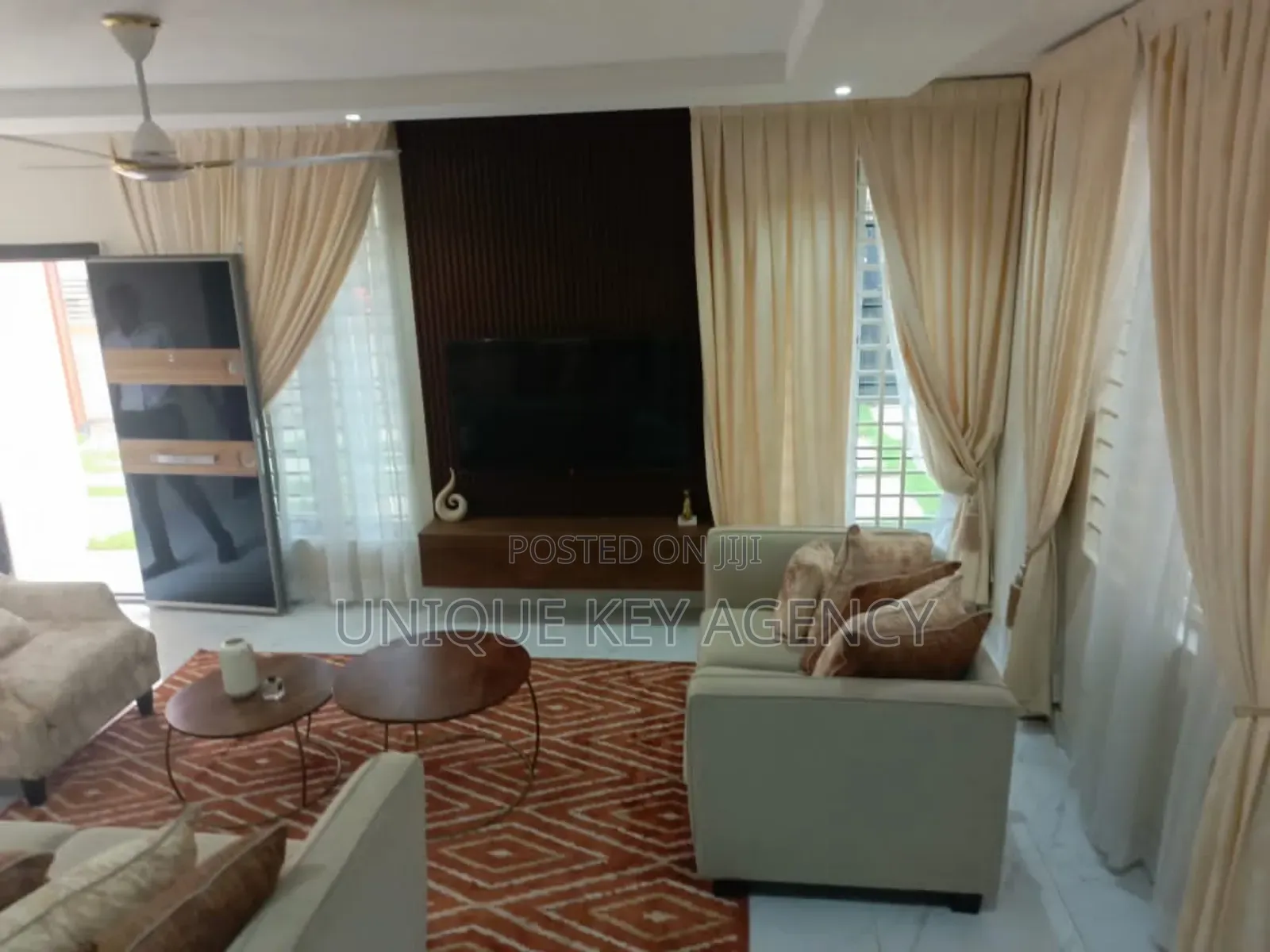 Furnished 3bdrm House in Unique Key Agency, Airport Residential Area