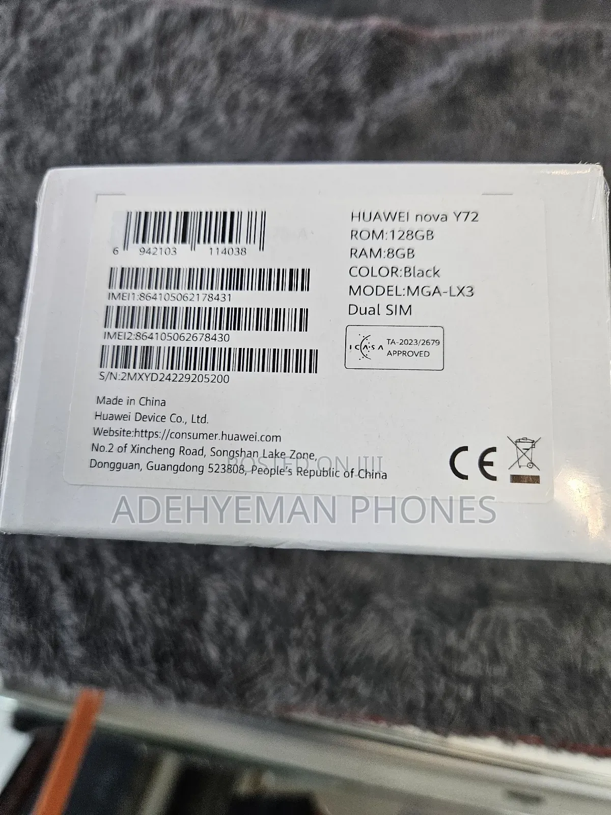 New Huawei nova Y71 128 GB