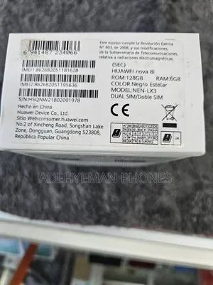 New Huawei Nova 8i 128 GB