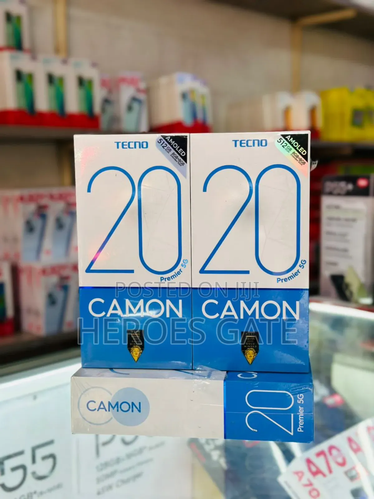 New Tecno Camon 20 Premier  5G 512 GB Blue