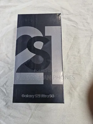 New Samsung Galaxy S21 Ultra 5G 256 GB Black