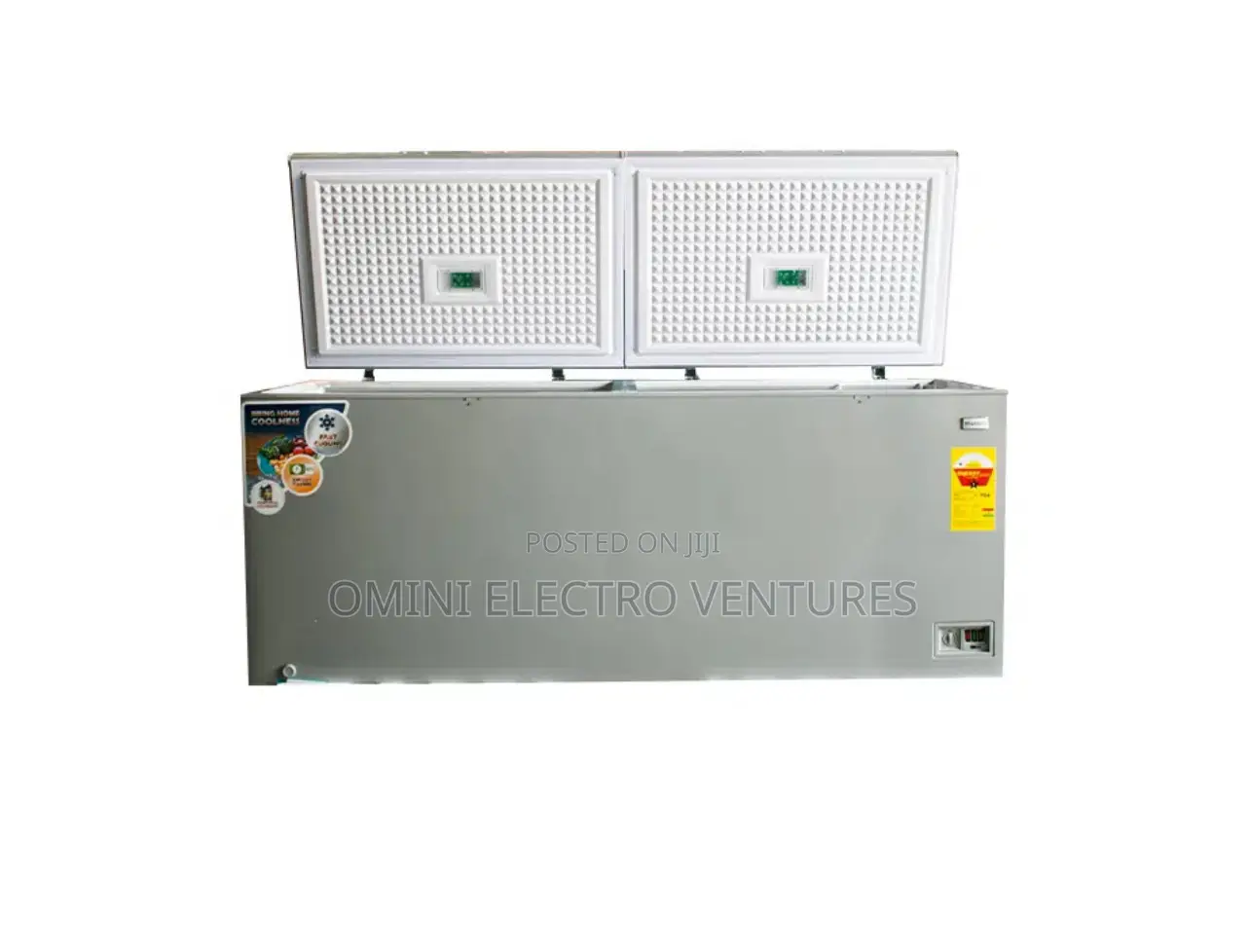Brand New Pearl 600 Liters Double Door Chest Freezer