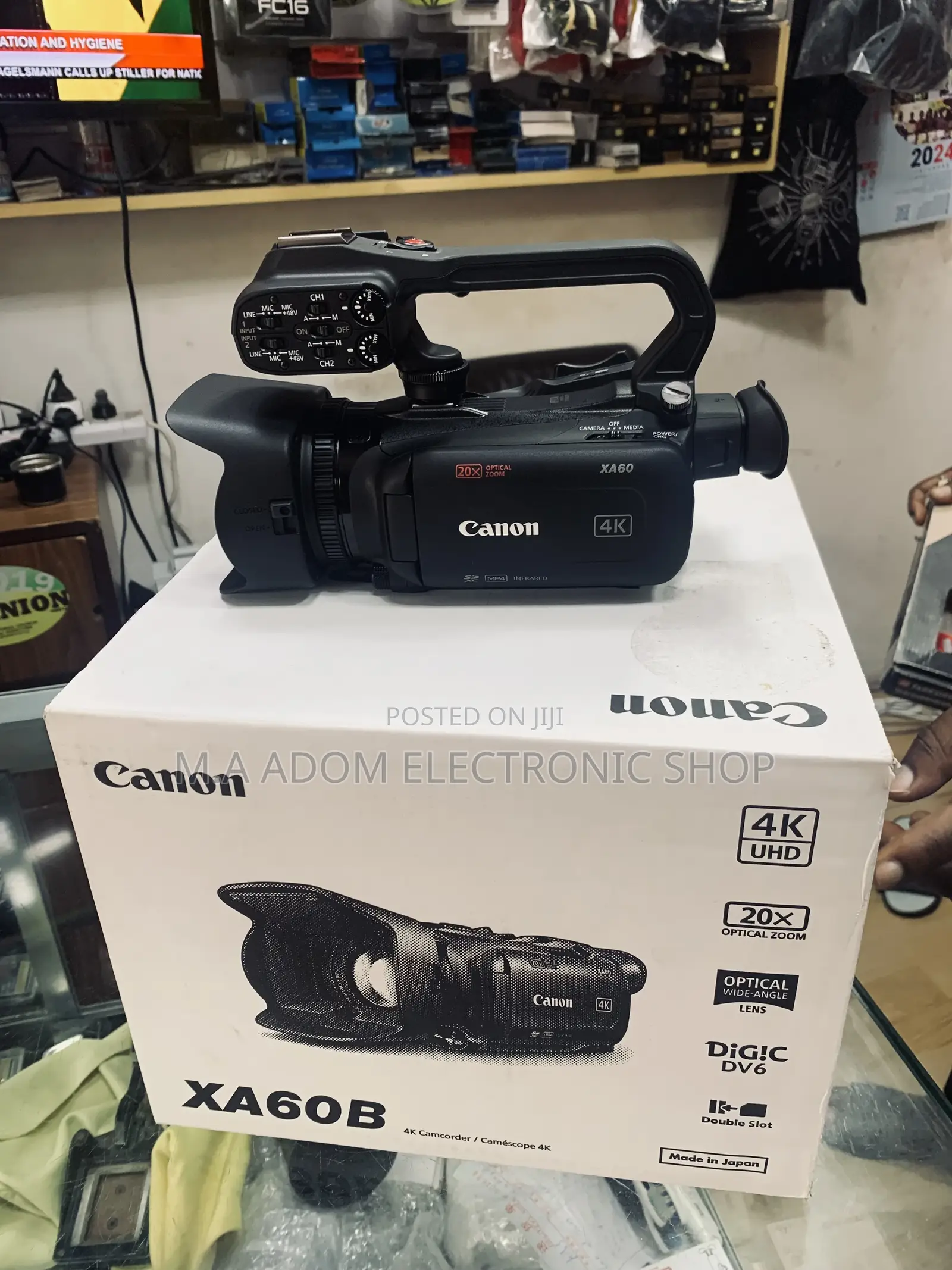 Canon Xa60b Uhd Camcorder
