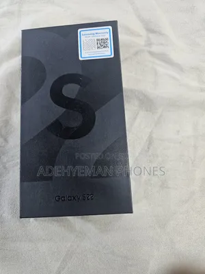 New Samsung Galaxy S22 5G 128 GB Black