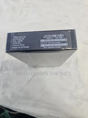New Samsung Galaxy S23 Plus 256 GB Black