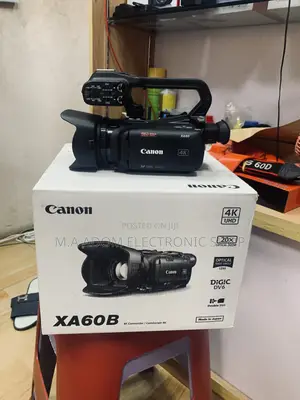 Canon Xa60b Uhd Video Camera for Church Program