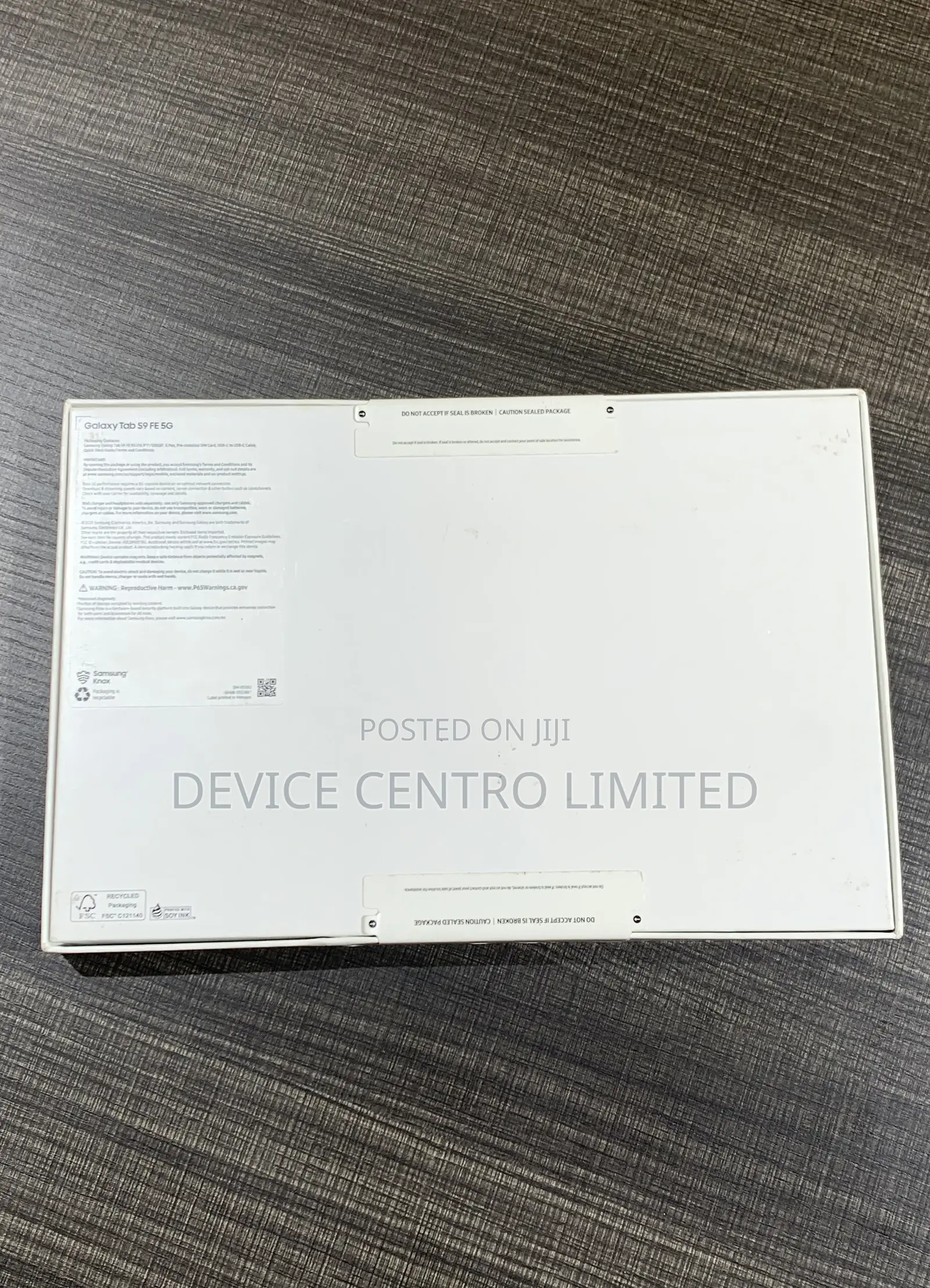 New Samsung Galaxy Tab S9 FE 128 GB Gray