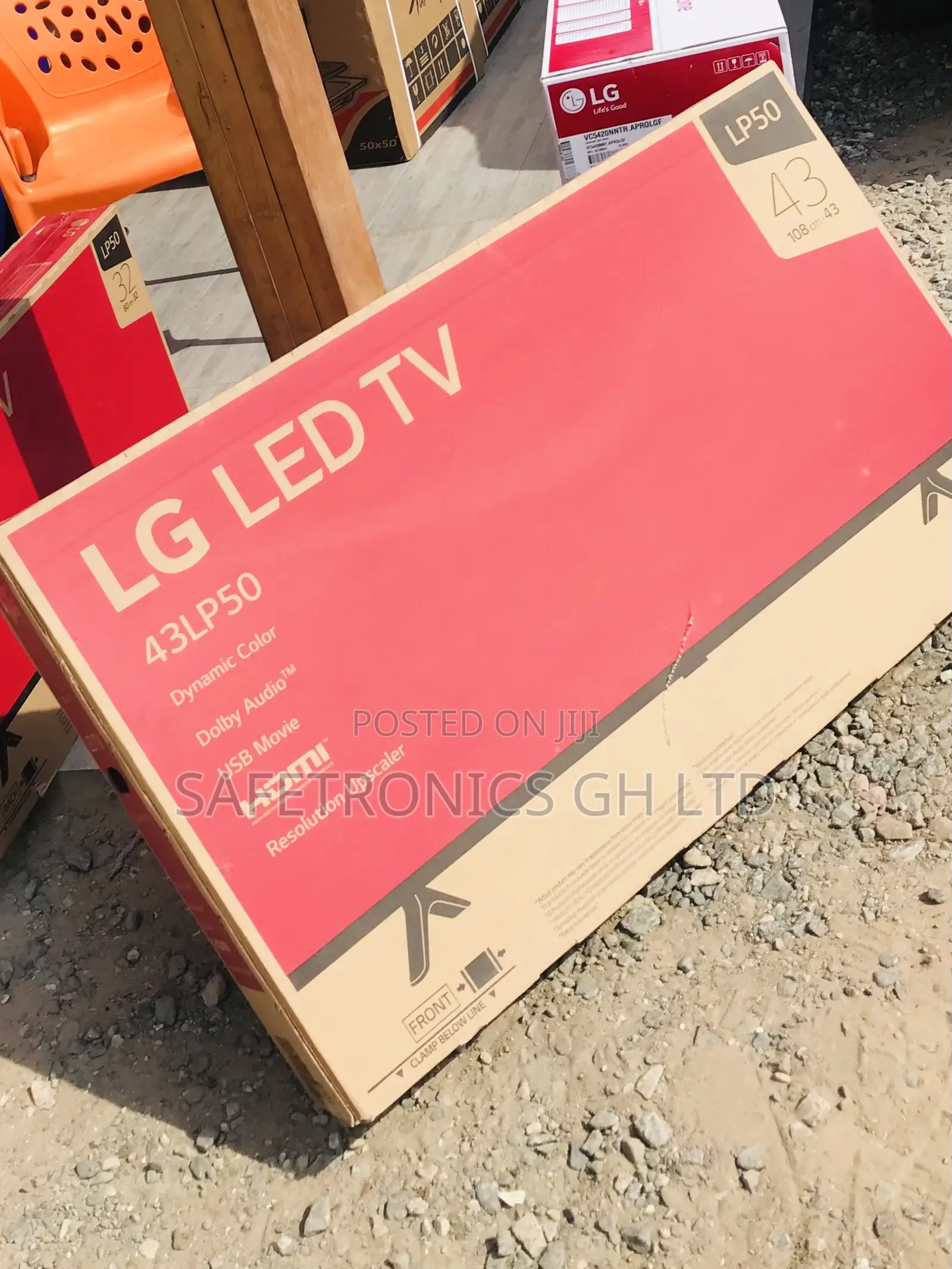 LP50 (Black) 43 Inch LED Glossy LG Full HD Tv