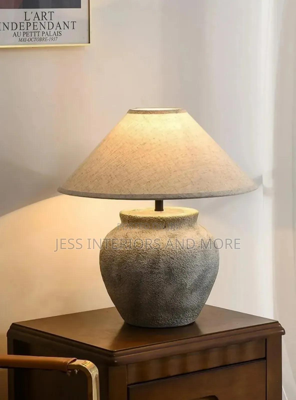 Terra Cotta Table Lamp