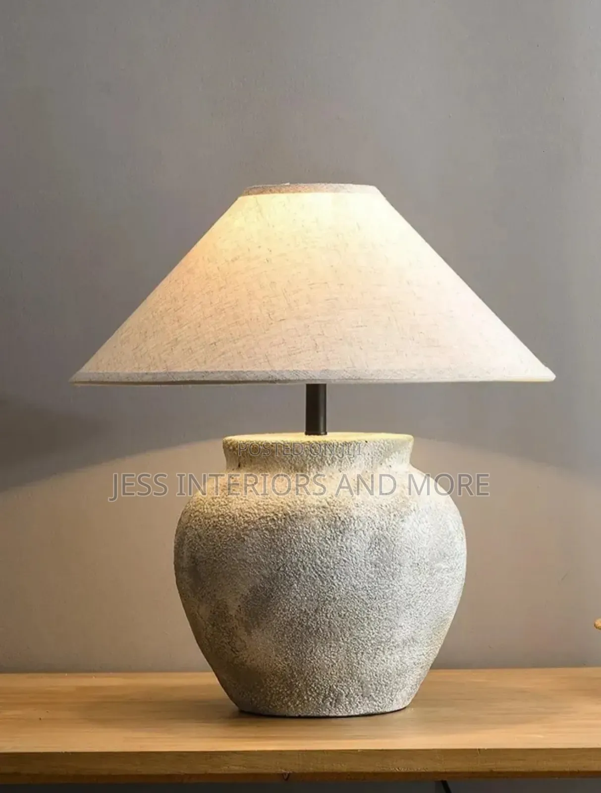 Terra Cotta Table Lamp