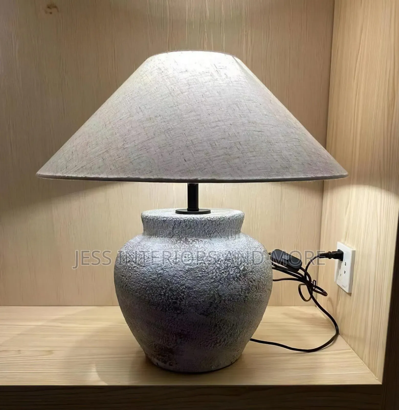Terra Cotta Table Lamp