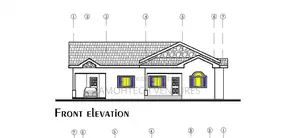 3 Bedroom Residence Plan 59 X 41 Feet Plot