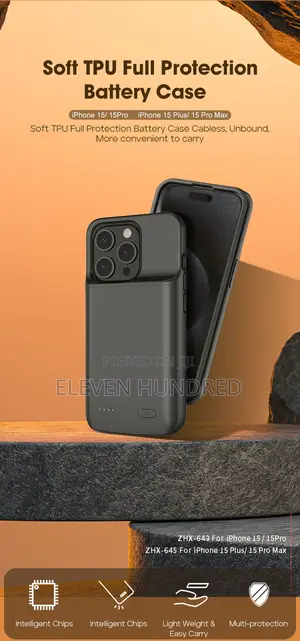 iPhone 15pro Max / 15 P+(Power Case)