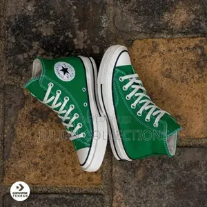 Converse All Star Green and White