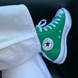 Converse All Star Green and White