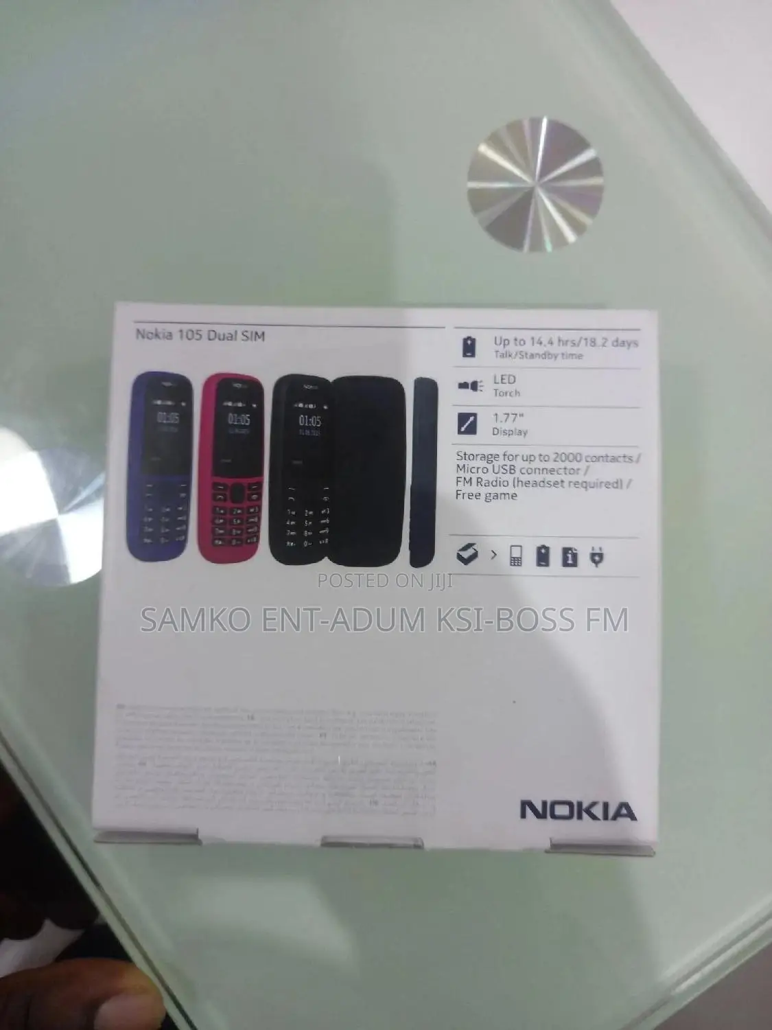 New Nokia 105 Blue