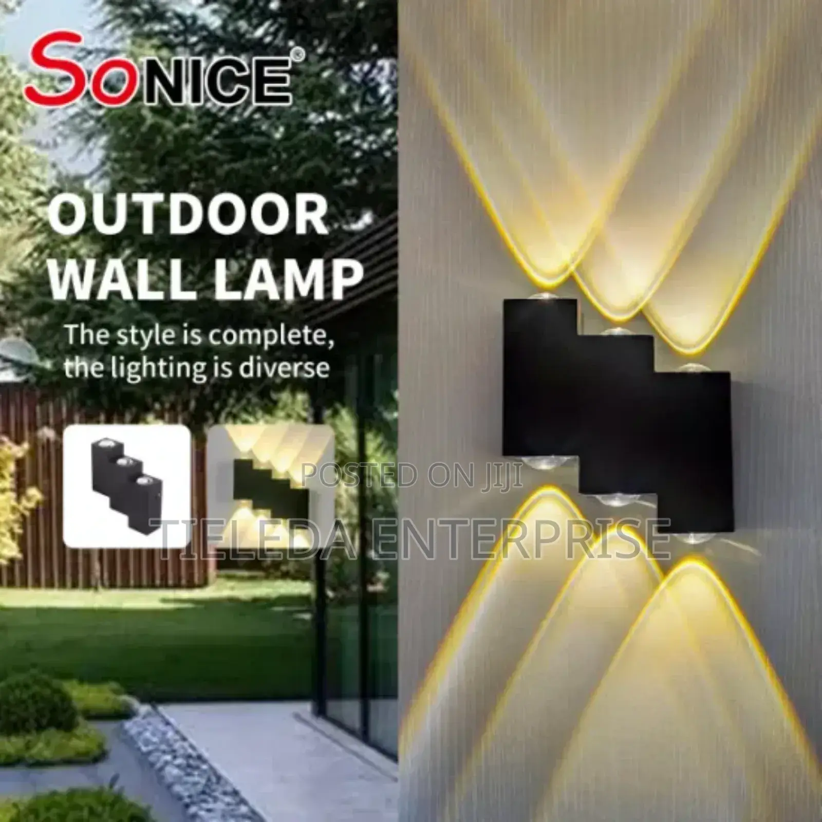 Reverse Angel Wall Light