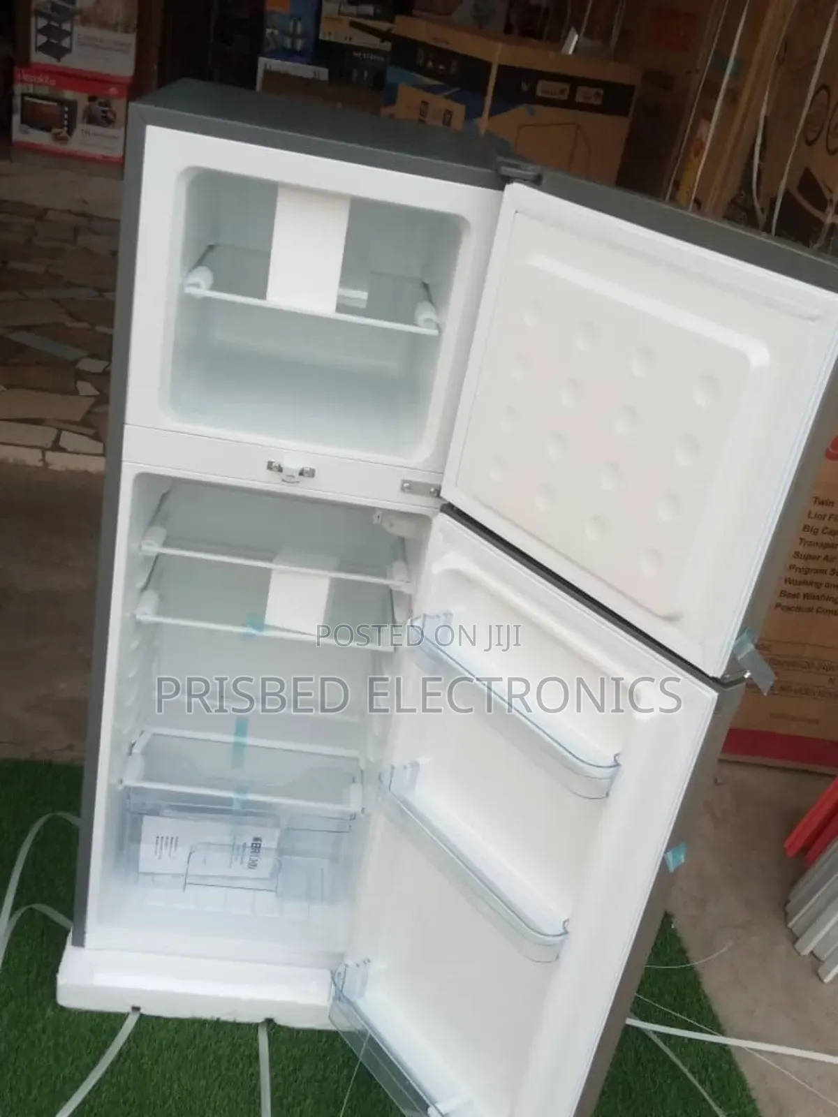 Bruhm Double Door Fridge 132 Litres Top Freezer
