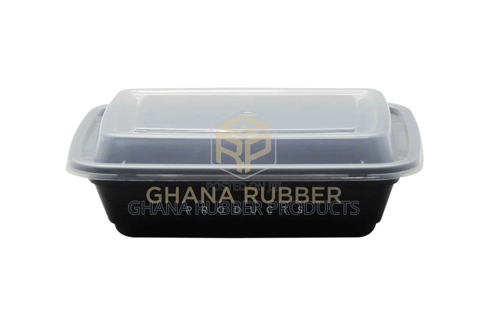 12oz Rectangle Black Microwavable Containers (150pcs)