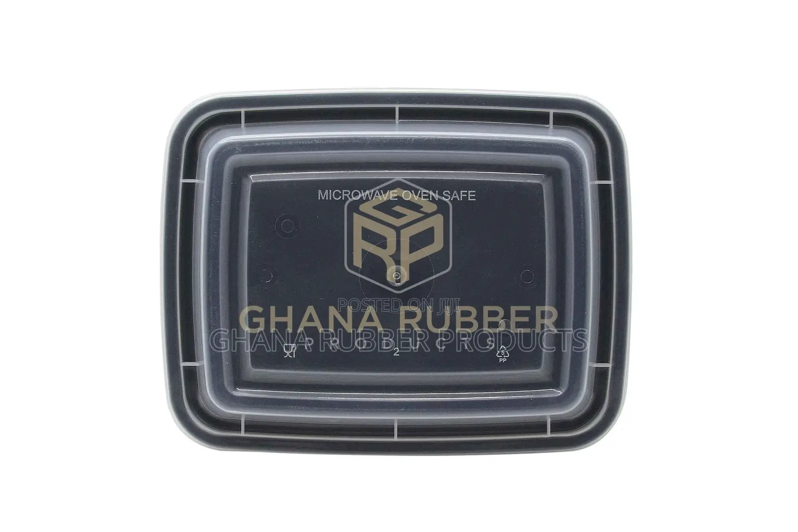 12oz Rectangle Black Microwavable Containers (150pcs)