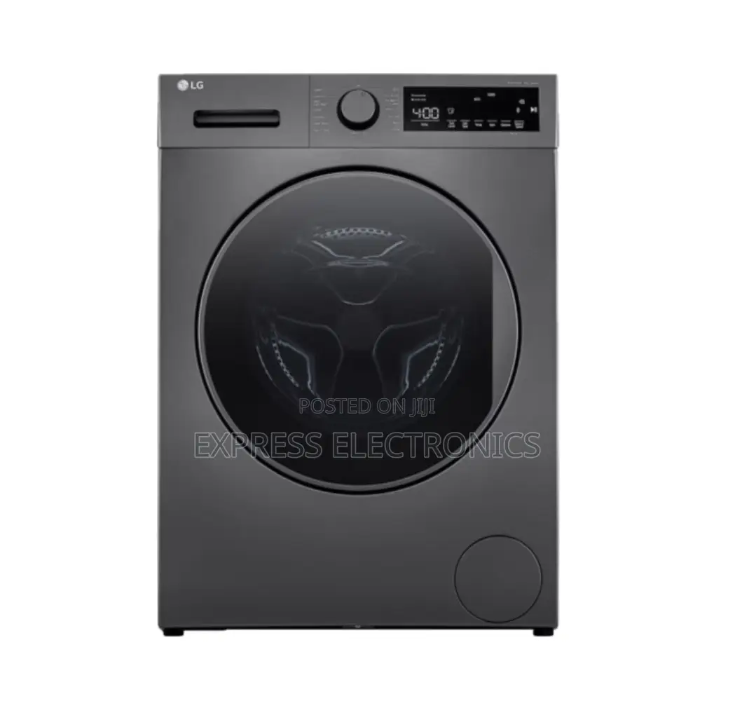 8kg — Washing Machine LG F2T2TYM1S Black 