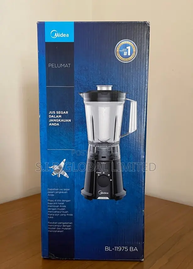 Exceptional MIDEA-1.2-LTR-200WATTS-BLENDER-BL1197A