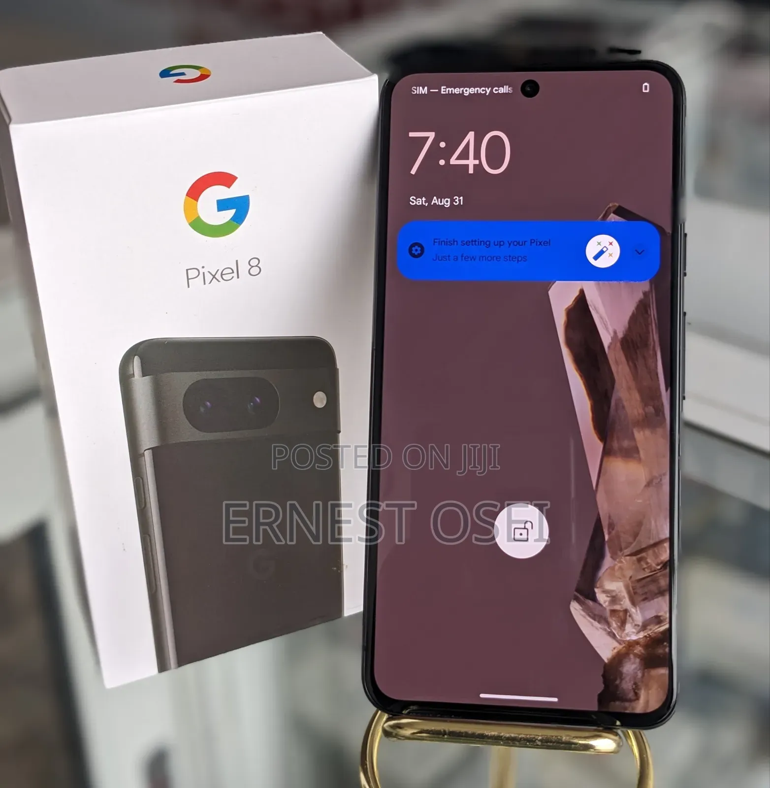 New Google Pixel 8 128 GB Black