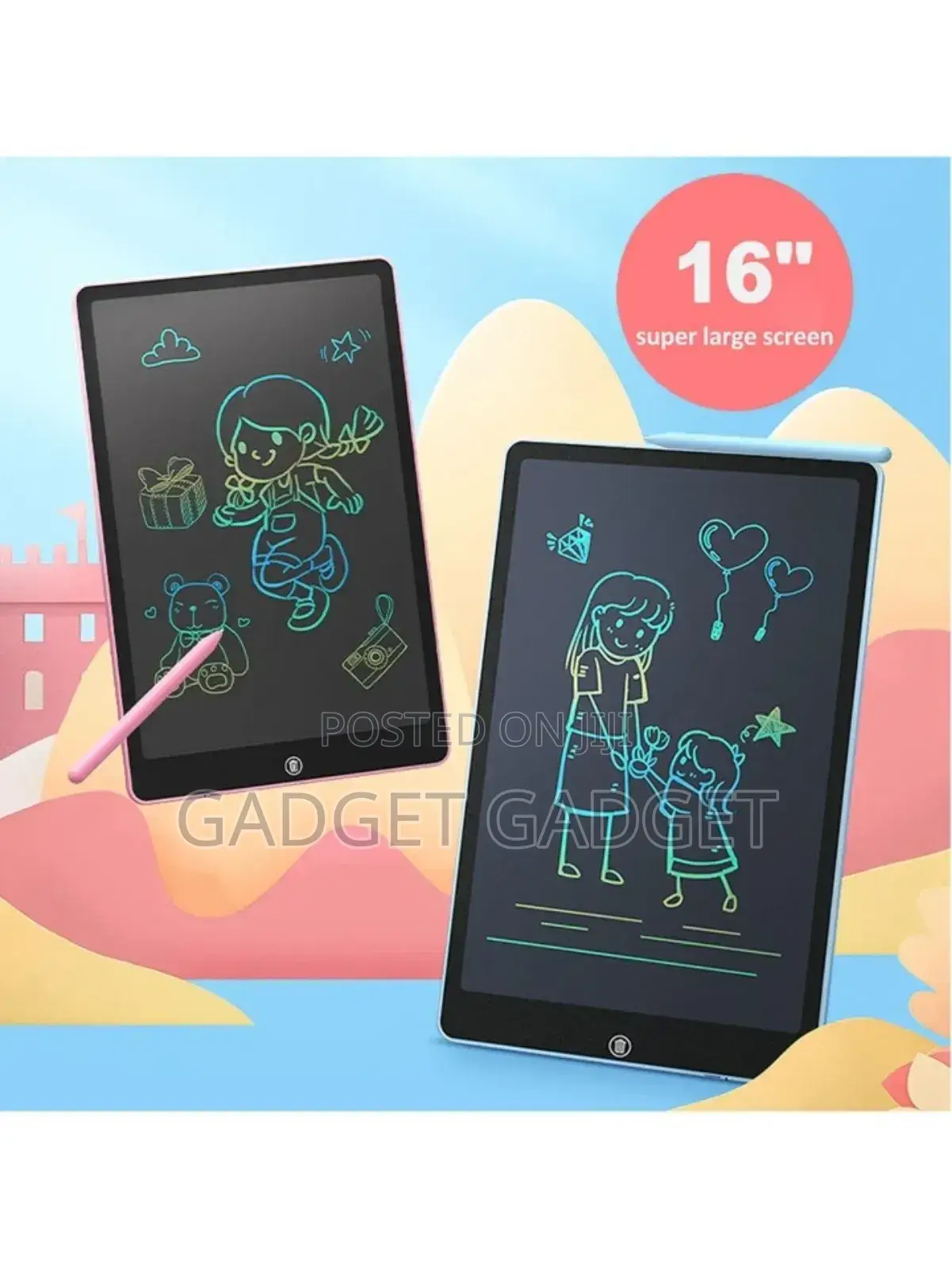 LCD Kids Learning Tablet Board