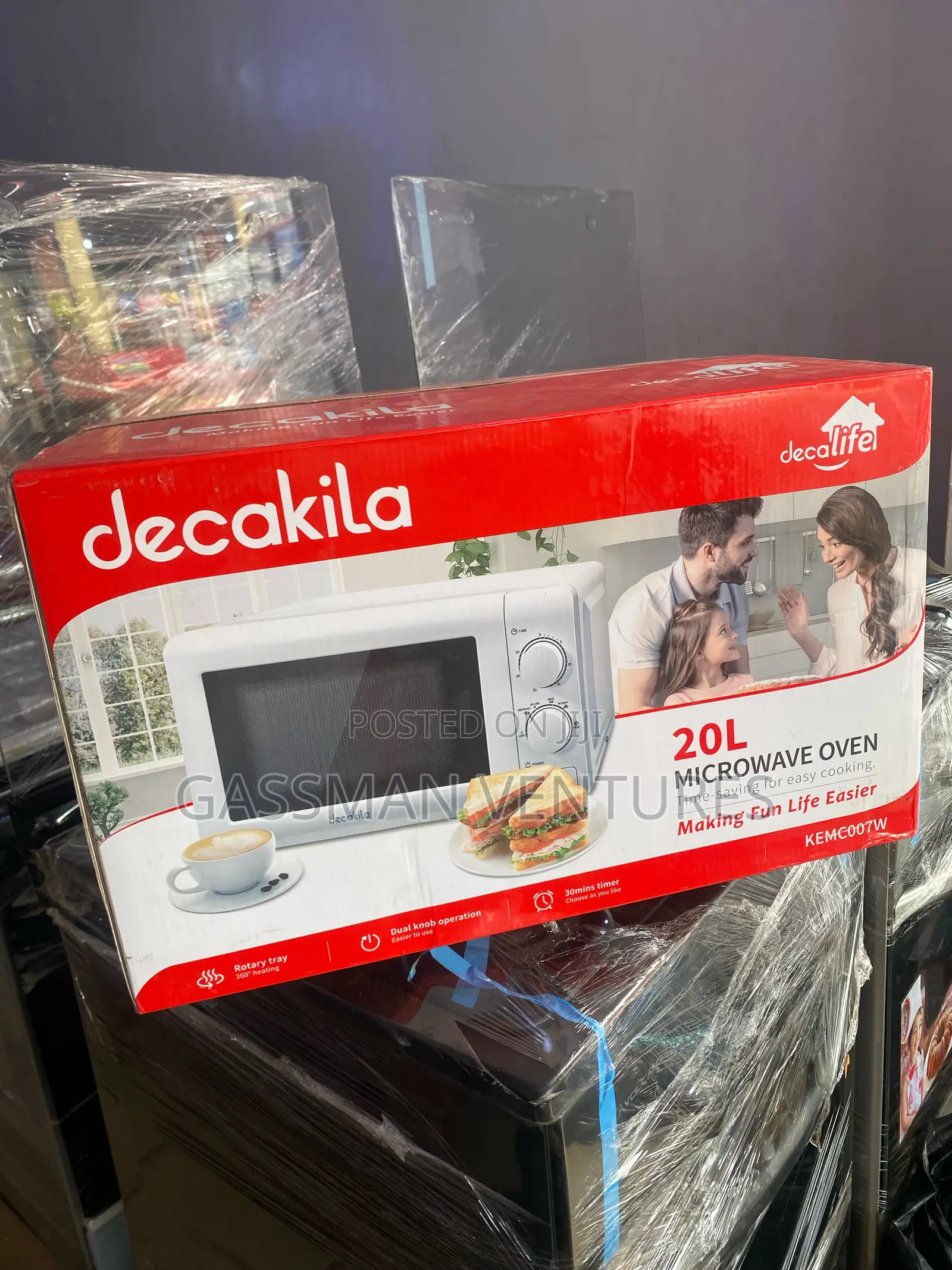 Decakila 20L Microwave Oven