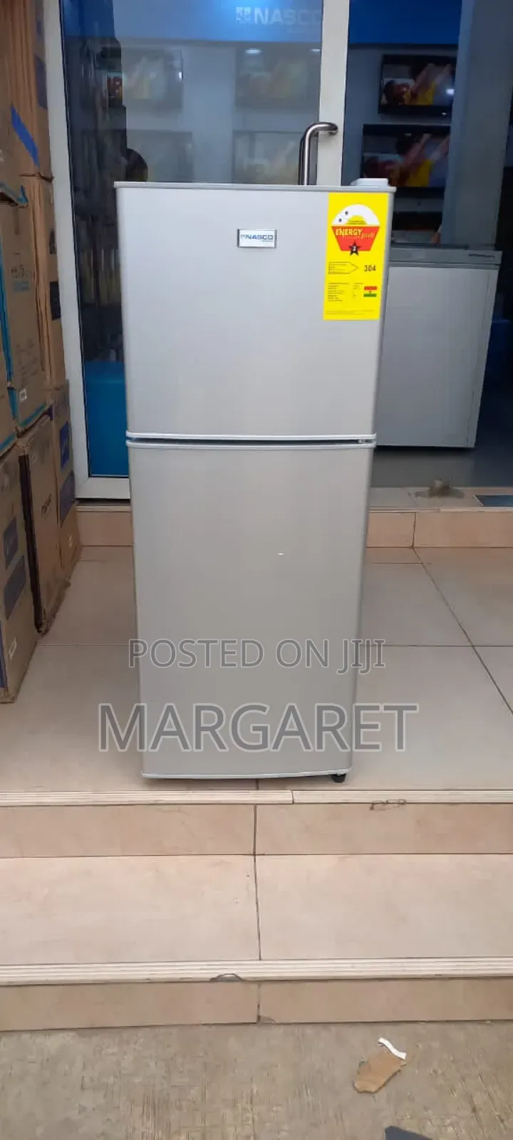 112 Littres Double Door Fridge Nasco