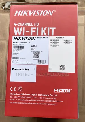 Hikvision 2mp Wi-Fi KIT Bullet With 1TB HDD