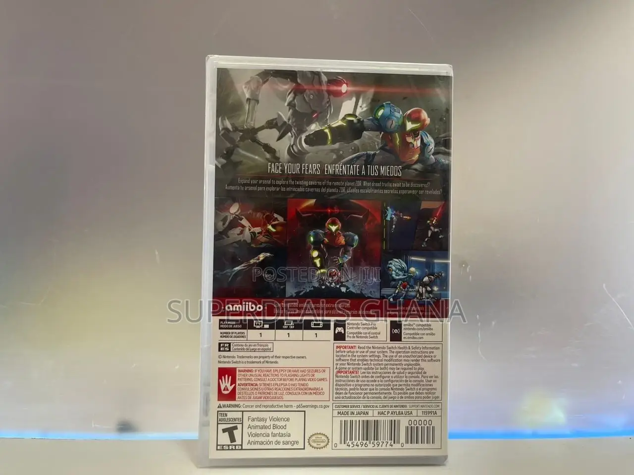 Metroid Dread Nintendo Switch