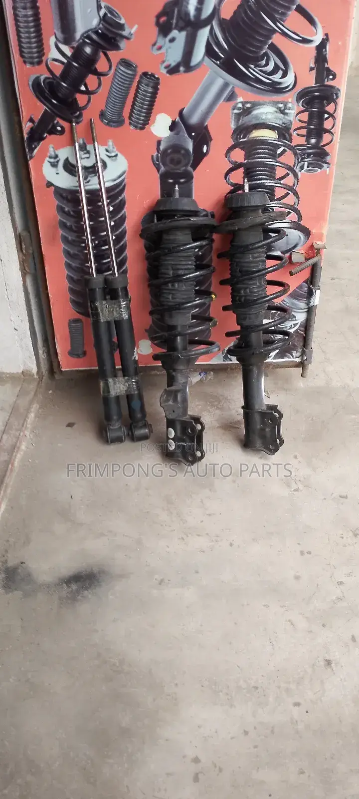 Kia Picanto Front and Back Shock Absorbers