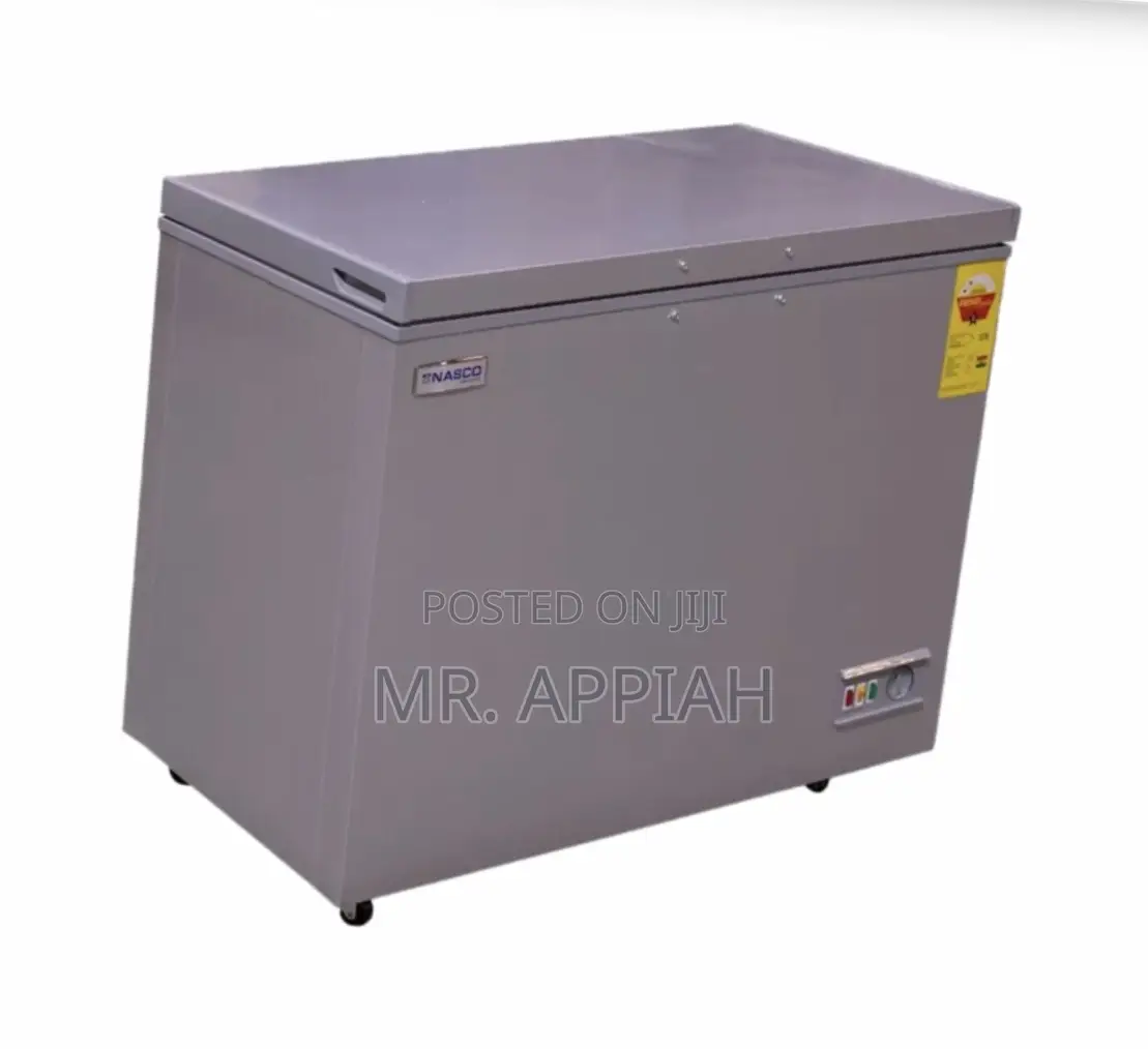 Authentic Nasco Nas 350fl 250L 1 Door Electric Freezer,Gray