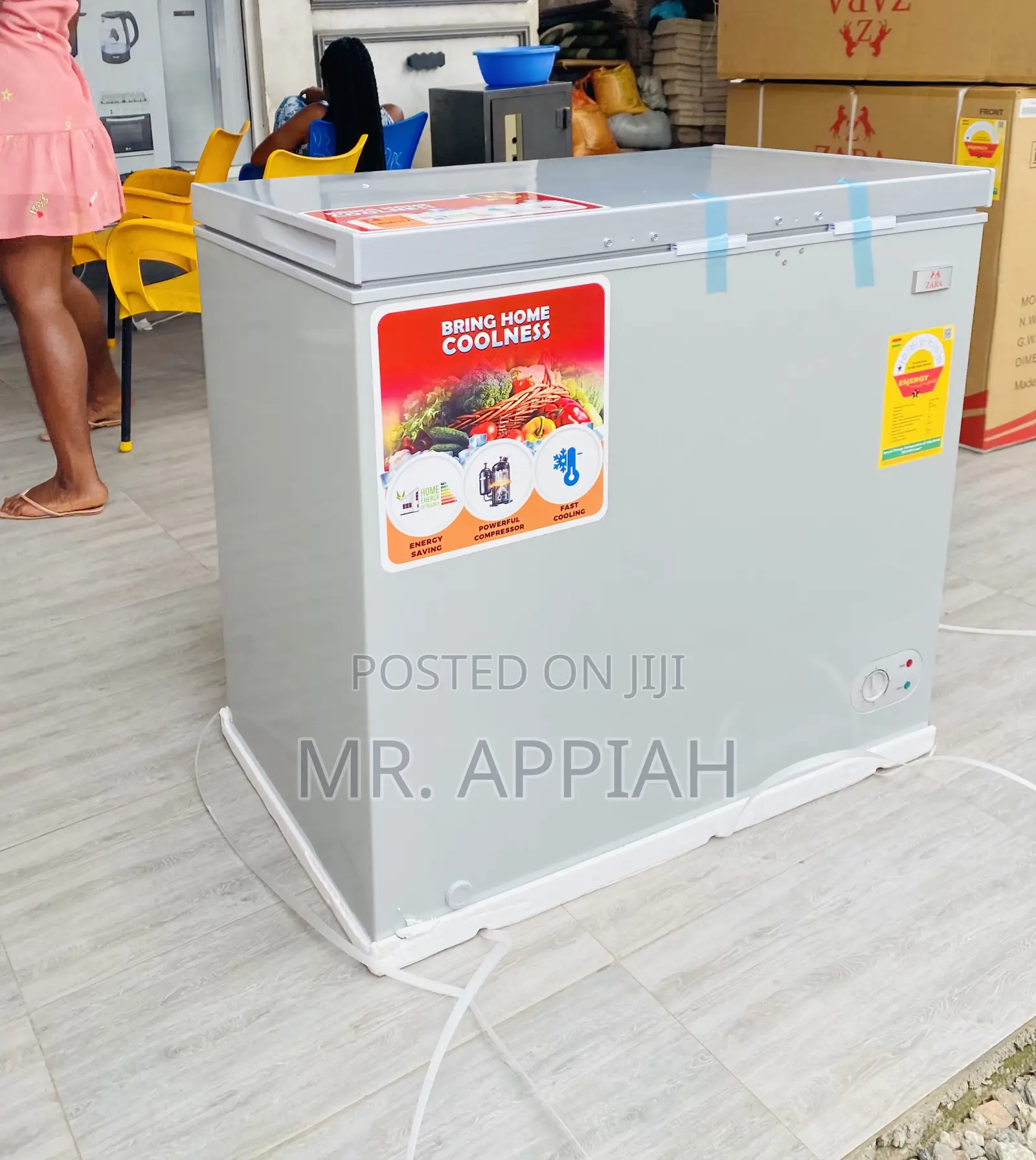 Buy Reliable Zara 200s 147L Single Door Chest Freezer.