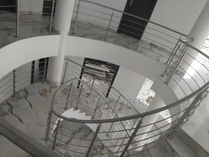 Curved Stainless Railing Design by Apex