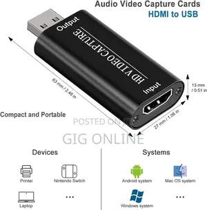 New Hdmi Capture Card