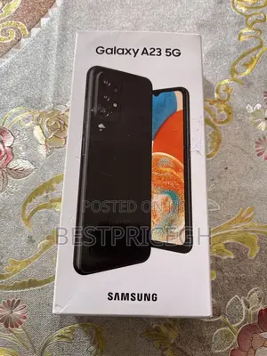 New Samsung Galaxy A23 5G 64 GB Black