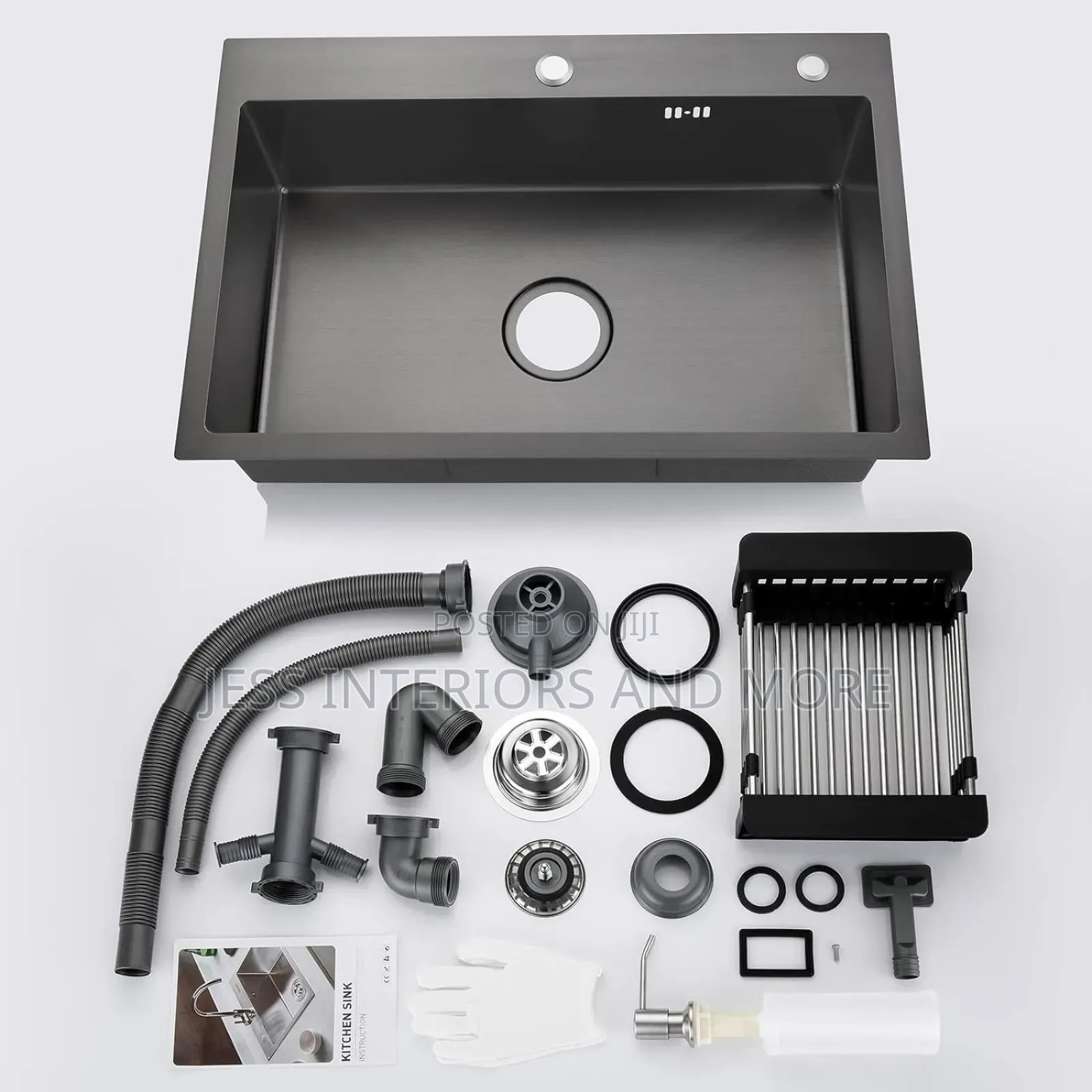 Stainless Steel XL Kitchen Sink