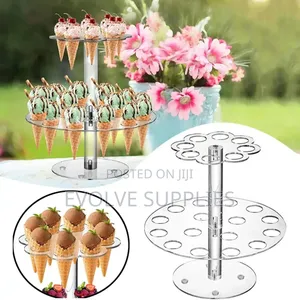 Double Layered Cone Stand