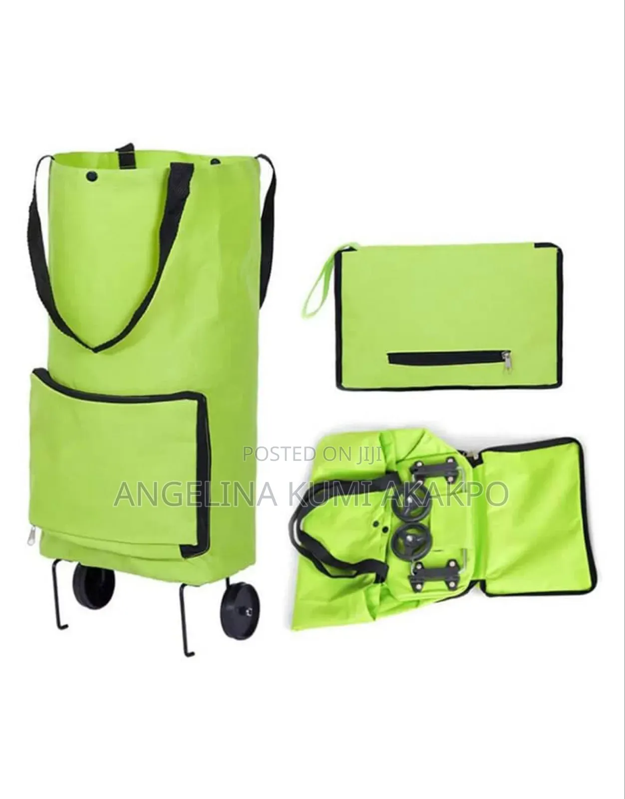 Foldable Shopping Bag With Wheels