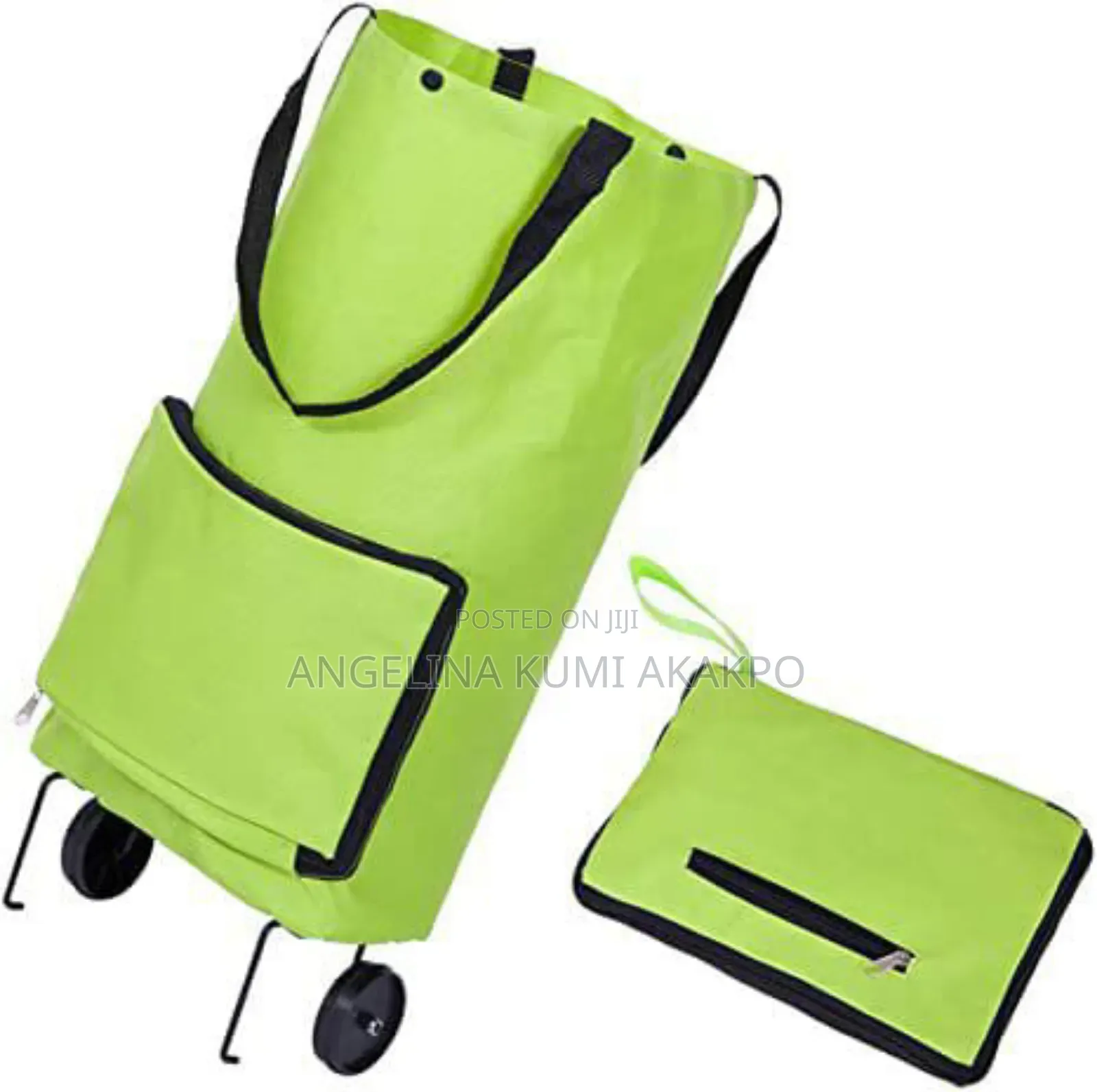 Foldable Shopping Bag With Wheels