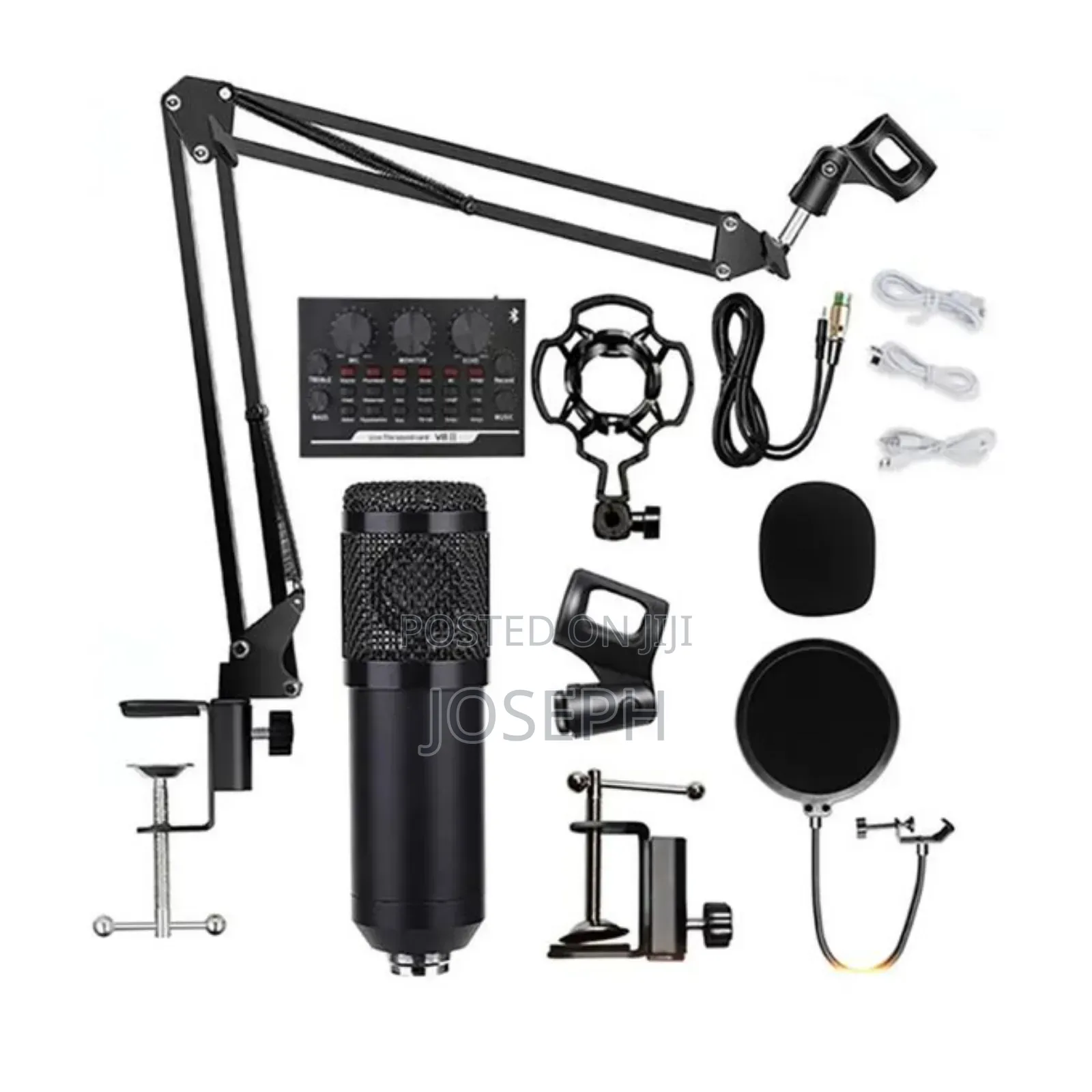 Recording Microphone Live Sound Card Studio