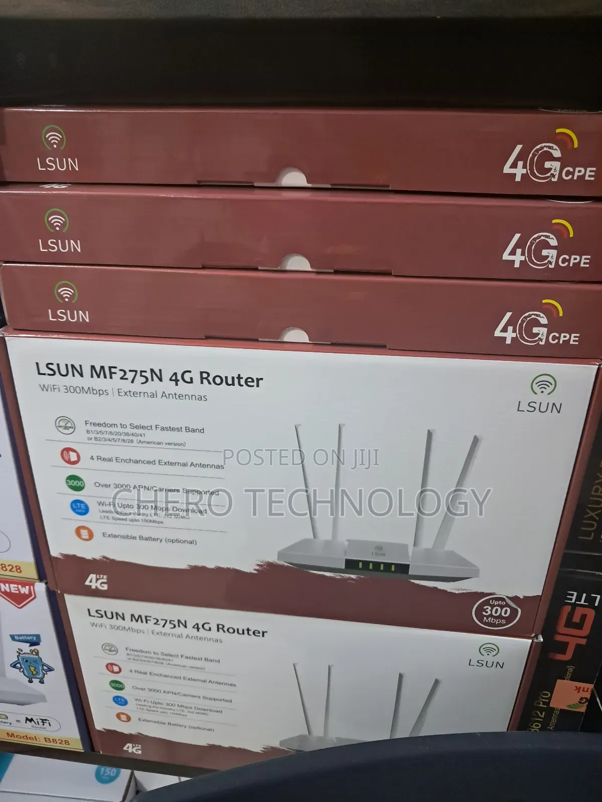 Chargeable Universal 4G Router