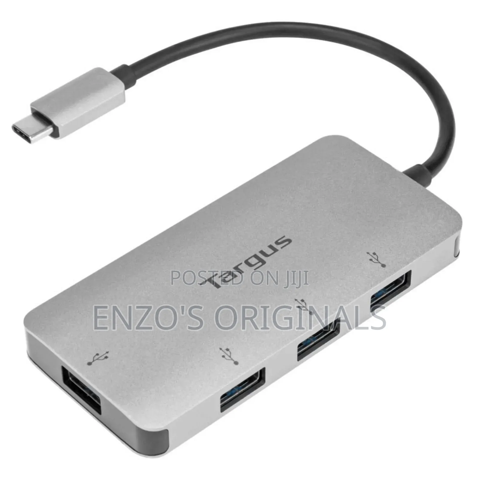 Usb-c To 4 Port Usb 3.0 Hub Type-c Extension Targus New