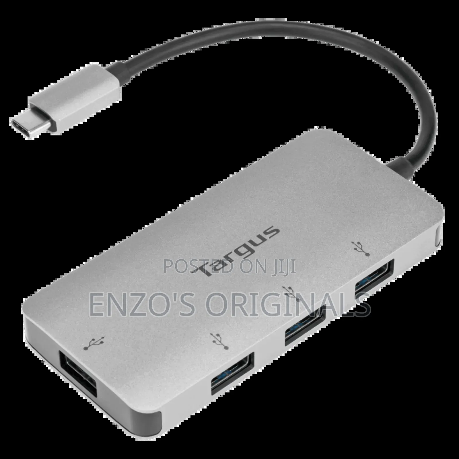 Usb-c To 4 Port Usb 3.0 Hub Type-c Extension Targus New
